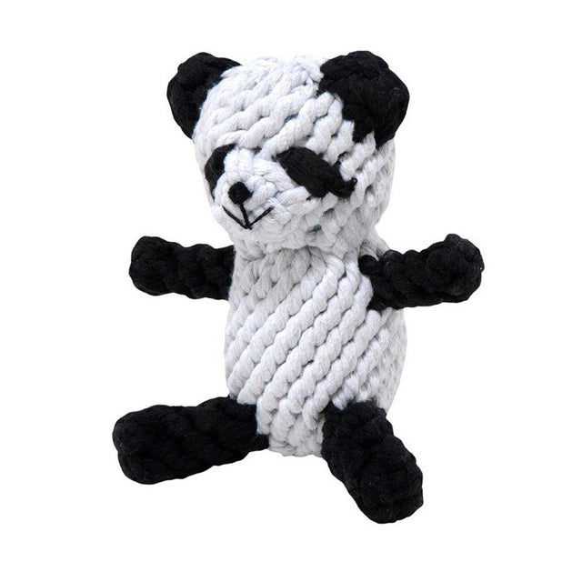 Jax & Bones Hundespielzeug Tau | Petey the Panda Tauspielzeug