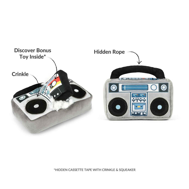 P.L.A.Y. Hundespielzeug | Boop Box Stoffspielzeug