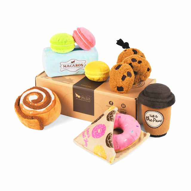 P.L.A.Y. Hundespielzeug, Mutt-a-rons Stoffspielzeug