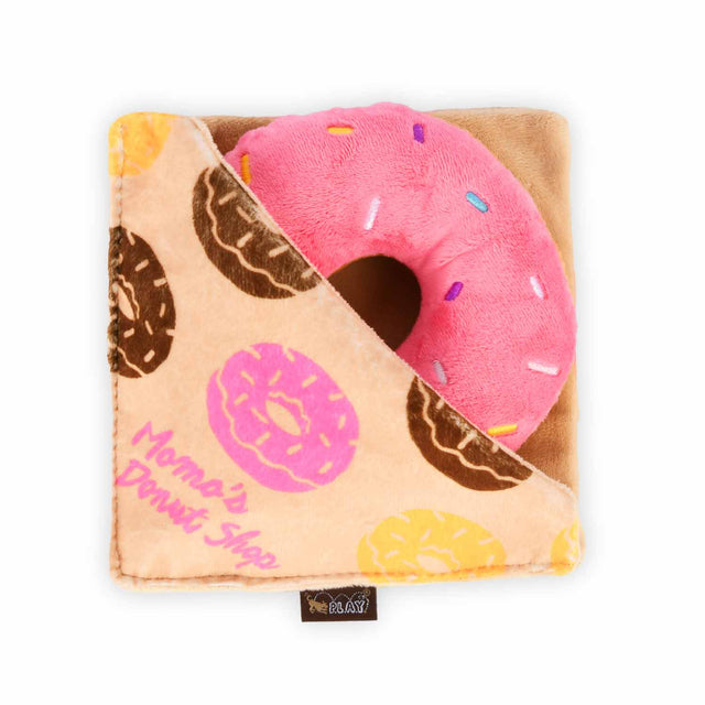 P.L.A.Y. Hundespielzeug Doughboy Donut Stoffspielzeug