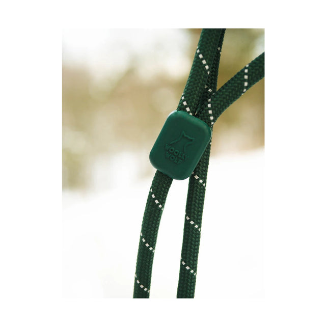 Woolly Wolf Hundeleine Tau | Evergreen Hundeleine