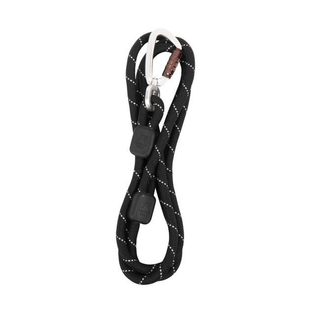 Woolly Wolf Hundeleine Tau | Raven Black Hundeleine