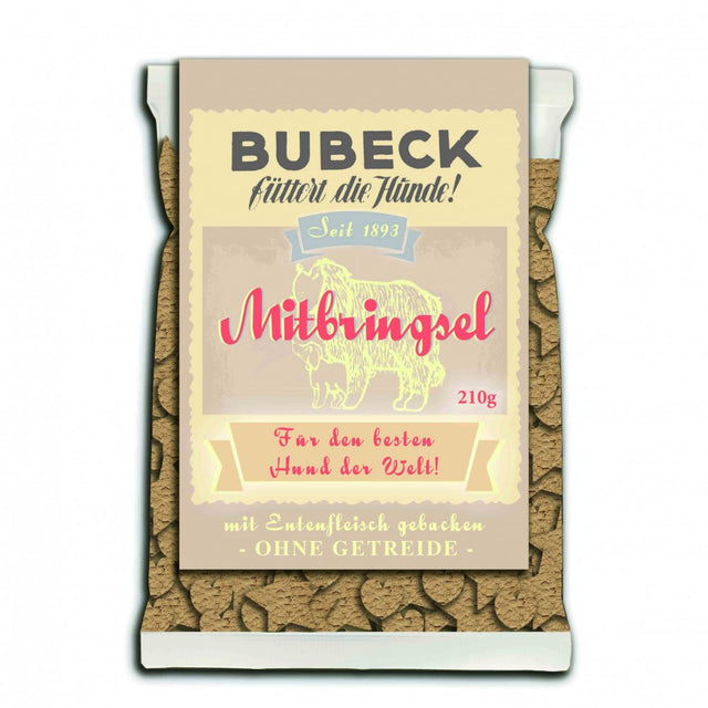 Bubeck Hundekekse Mitbringsel getreidefrei, 210g Hundekeks