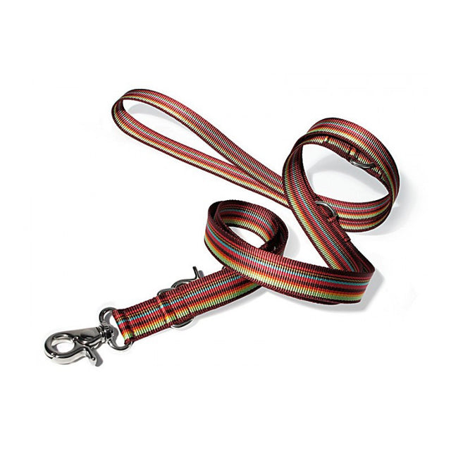 dogma Hundeleine Stripes | Bordeauxbunt Hundeleine