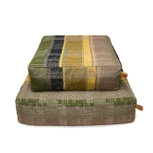 Cloud7 Hundebett | Cube Tartan Green Hundebett
