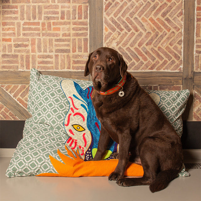 Dog with a Mission Hundekissen | Rocking Tiger Hundekissen