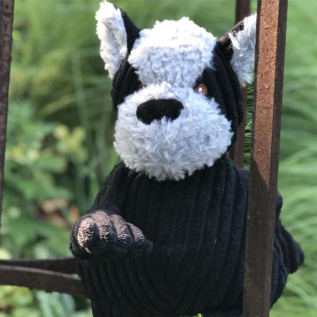 HuggleHounds Hundespielzeug Knottie | Bruiser Stoffspielzeug