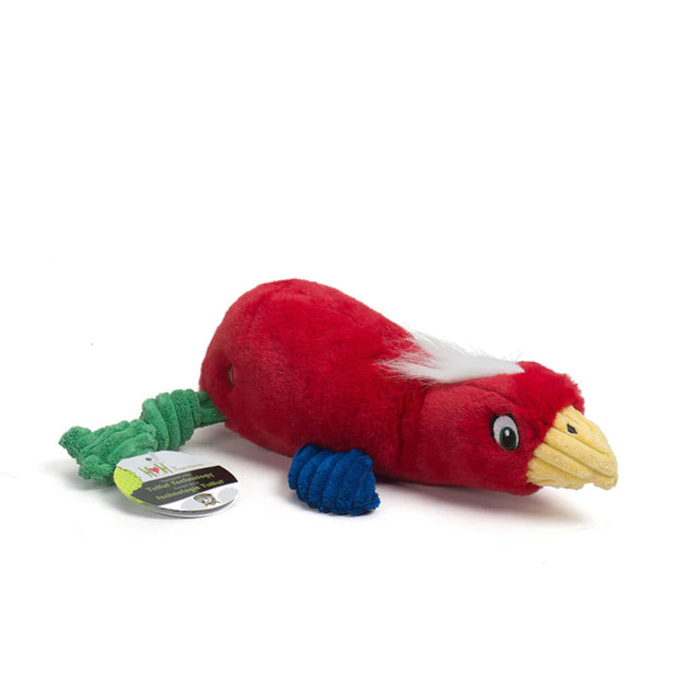Hundespielzeug Knottie | Fuzzy Flock - Parrot