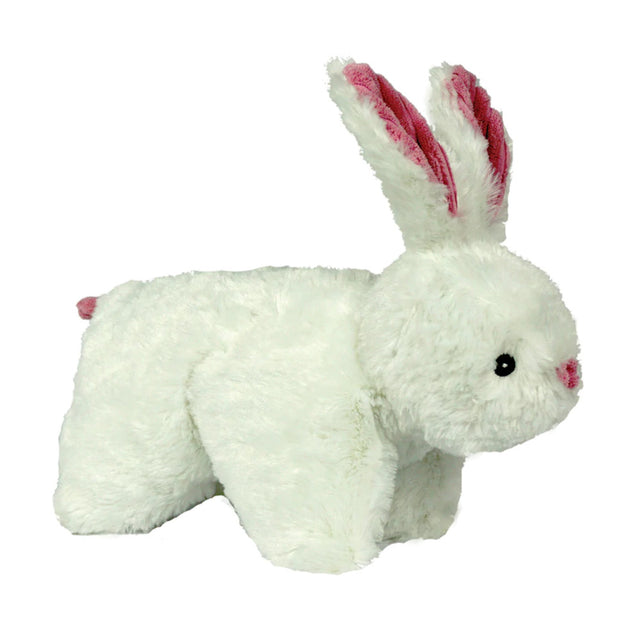 HuggleHounds Hundespielzeug Squooshie | Bunny Stoffspielzeug