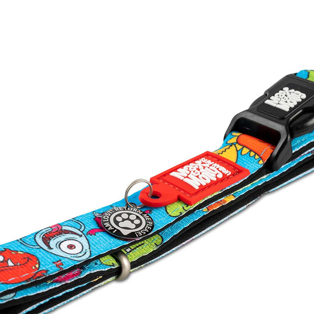 Max & Molly Urban Pets Hundehalsband | GOTCHA! Smart ID, Little Monsters Hundehalsband