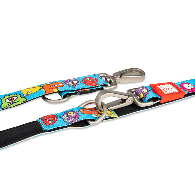 Max & Molly Urban Pets Hundeleine | Multi-Function Leash, Little Monsters Hundeleine