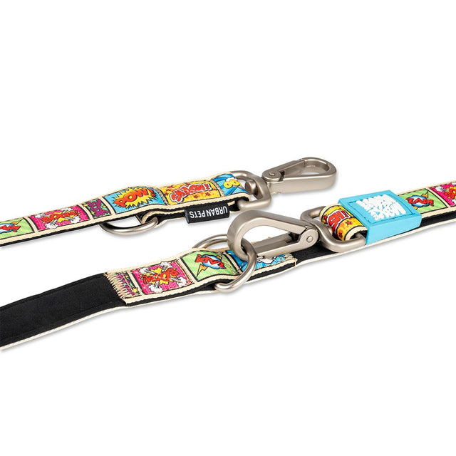 Max & Molly Urban Pets Hundeleine | Multi-Function Leash, Comic Hundeleine
