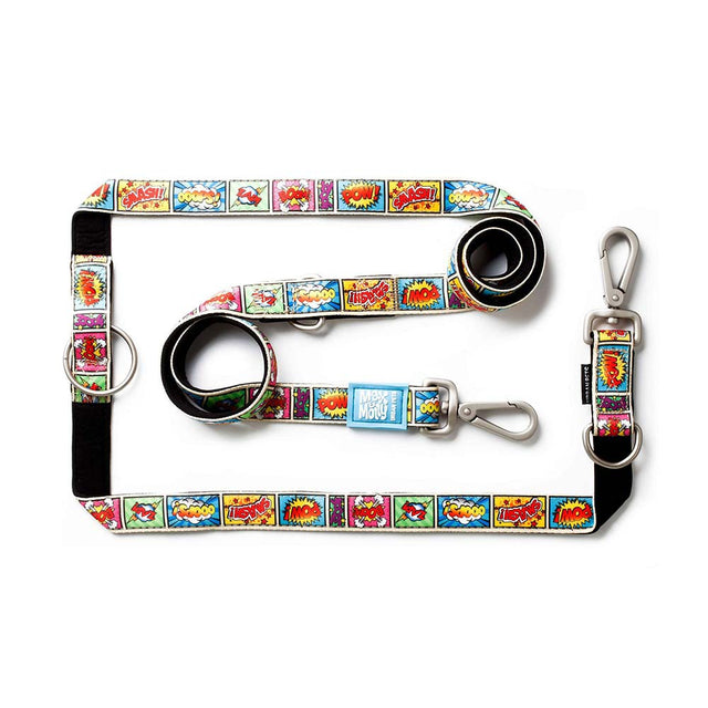Max & Molly Urban Pets Hundeleine | Multi-Function Leash, Comic Hundeleine