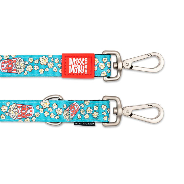 Max & Molly Urban Pets Hundeleine | Multi-Function Leash, Popcorn Hundeleine