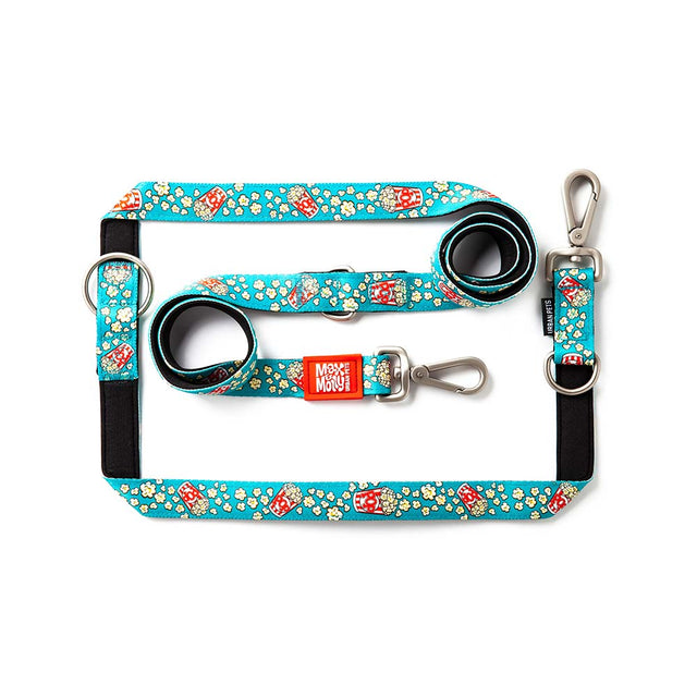 Max & Molly Urban Pets Hundeleine | Multi-Function Leash, Popcorn Hundeleine