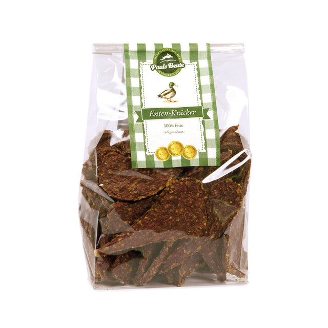 Pauls Beute Hundeleckerli Enten-Kräcker Fleischsnacks 500 g