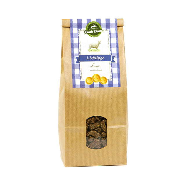 Pauls Beute Hundeleckerli Lieblinge, Lamm Fleischsnacks 500 g