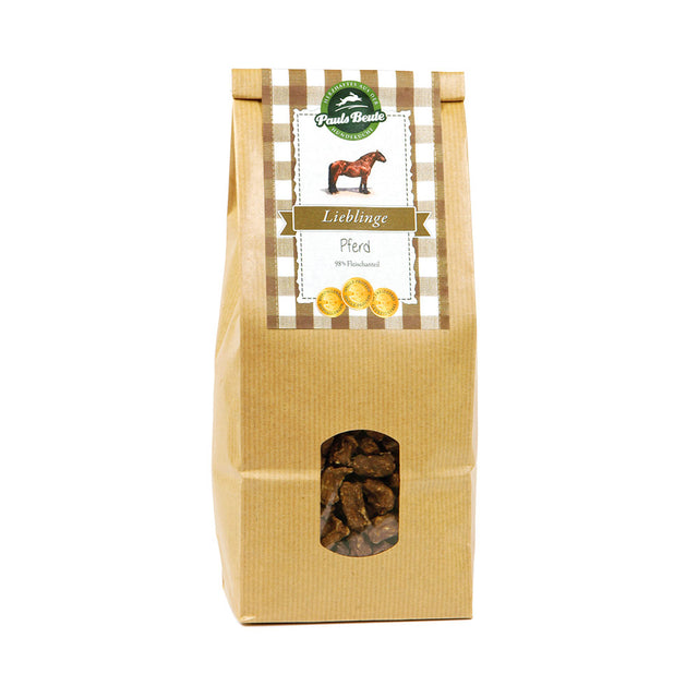 Pauls Beute Hundeleckerli Lieblinge, Pferd Fleischsnacks 500 g