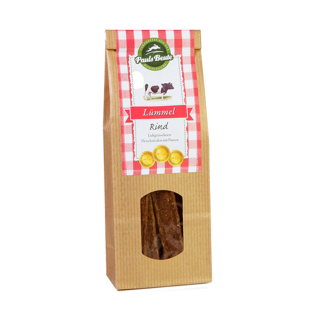 Pauls Beute Hundeleckerli Lümmel, Rind Fleischsnacks 200 g
