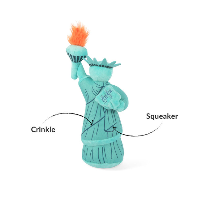 P.L.A.Y. Hundespielzeug Statue of Liberty Stoffspielzeug