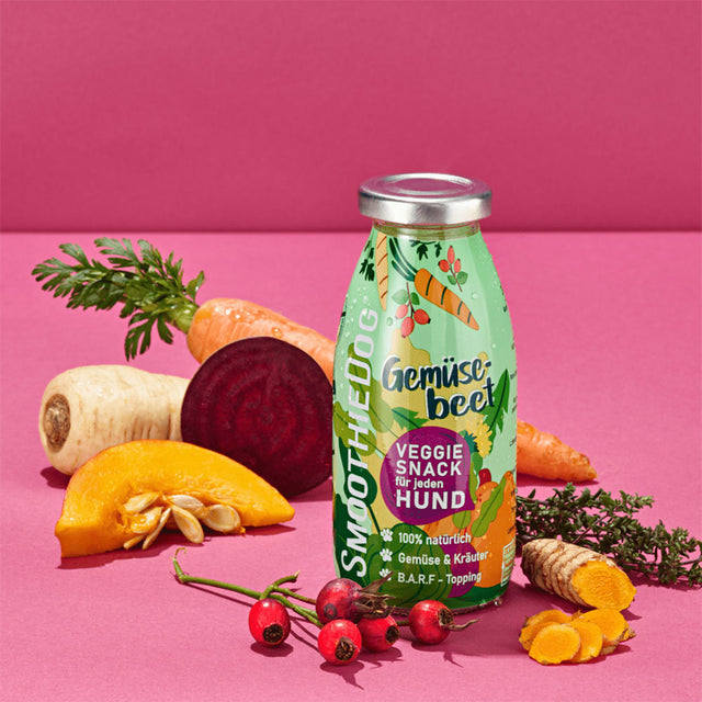 SmoothieDog Hundesmoothie, Gemüsebeet Veggie
