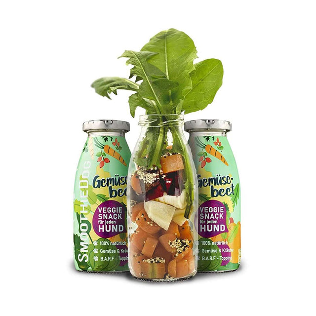 SmoothieDog Hundesmoothie, Gemüsebeet Veggie