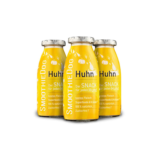 SmoothieDog Hundesmoothie, Huhn Fleischsnacks 1 x 250 ml