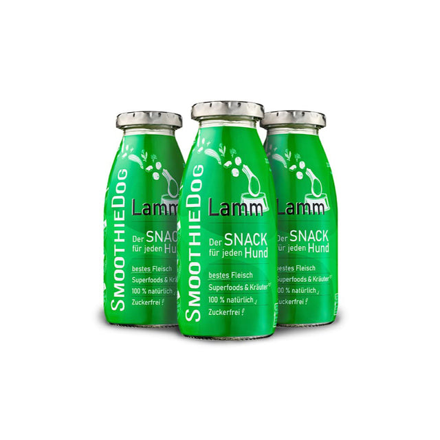 SmoothieDog Hundesmoothie, Lamm Fleischsnacks 1 x 250 ml