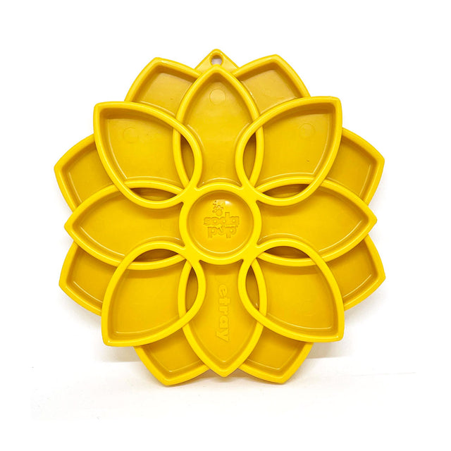 Sodapup Antischlingnapf | eTray Mandala Gelb Interaktiv