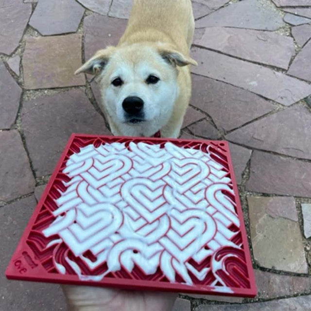 Sodapup Leckmatte Red Hearts Interaktiv