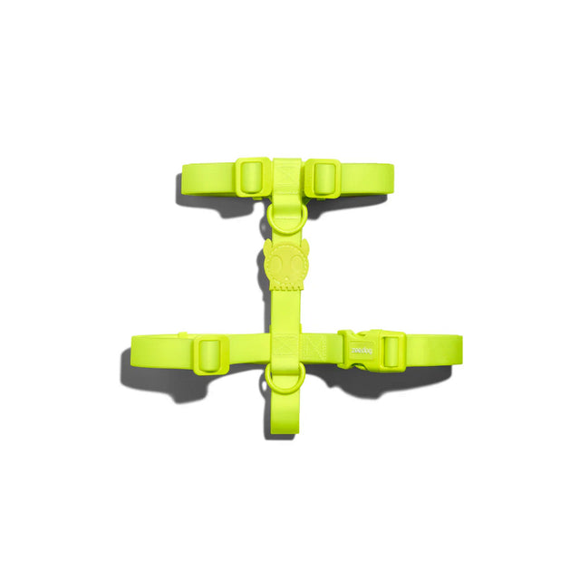 Zee.Dog Hundegeschirr H-Harness Neopro, Lime Hundegeschirr