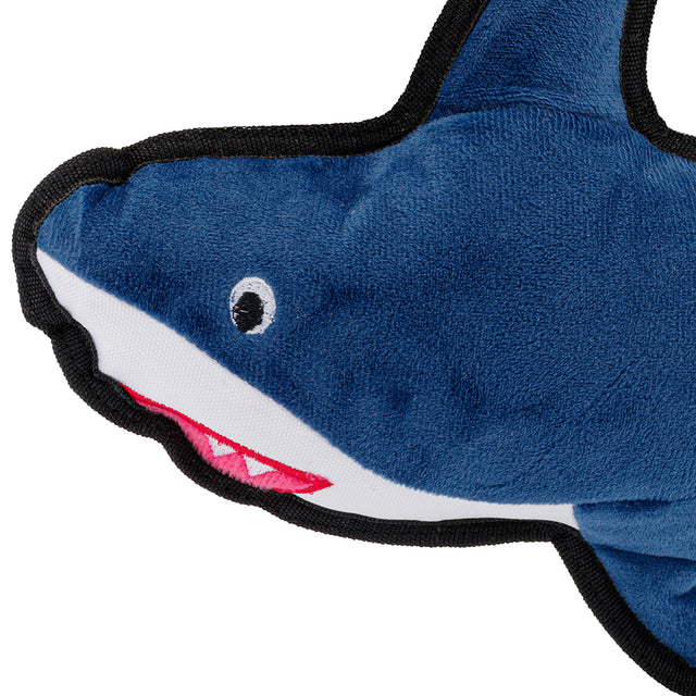 Beco Pets Hundespielzeug Recycled Rough & Tough, Sidney the Shark Stoffspielzeug