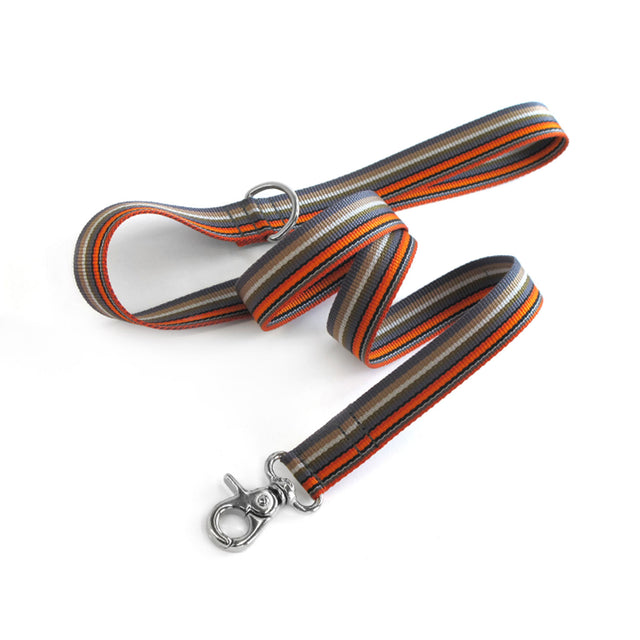 dogma Hundeleine Stripes | Graubunt Hundeleine