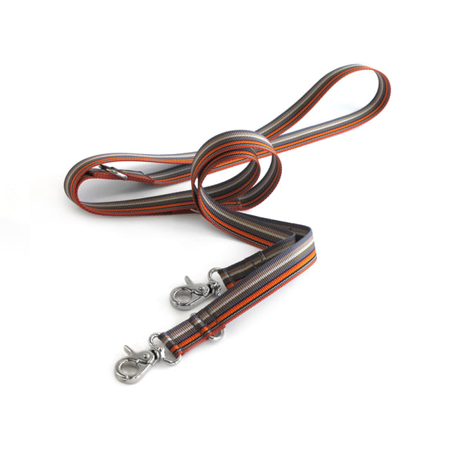 dogma Hundeleine Stripes | Graubunt Hundeleine