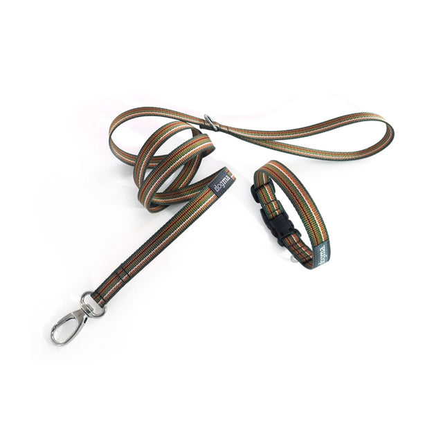 dogma Hundehalsband Little Stripes | Grün Hundehalsband