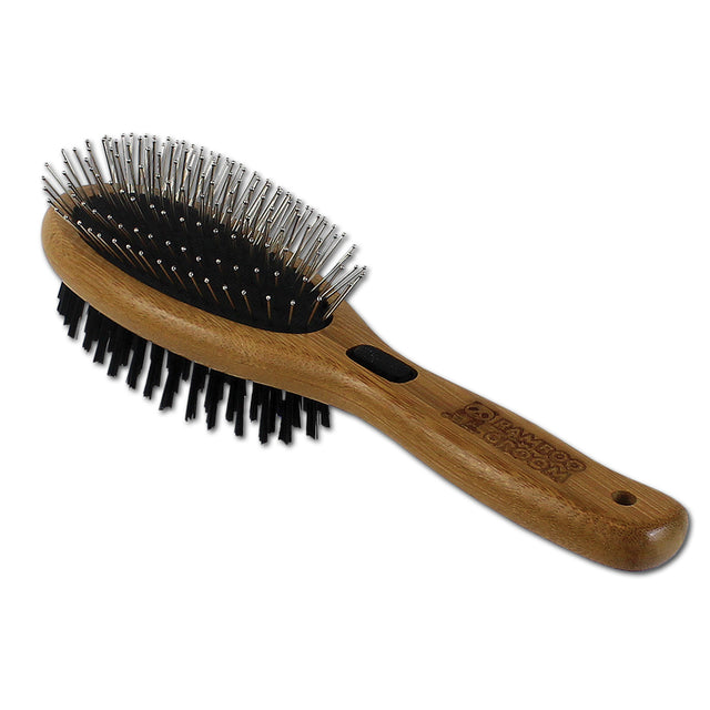 Bamboo Groom 2 in 1 Doppelbürste Bürsten