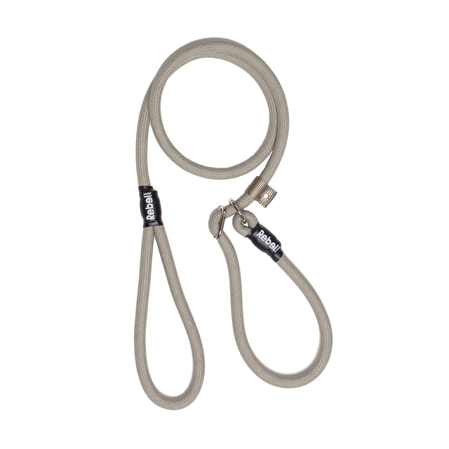 Rebel Petz Moxonleine Hundeleine taupe 140 cm / Ø 8 mm