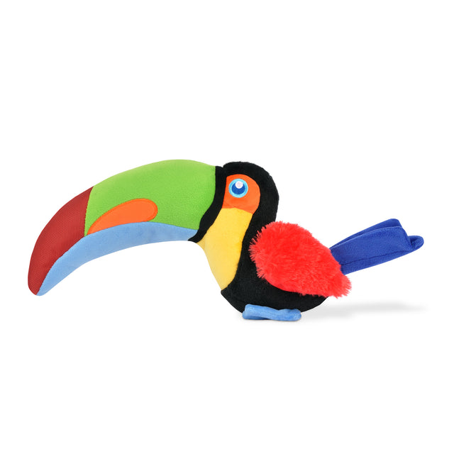 P.L.A.Y. Hundespielzeug | Tito the Toucan Stoffspielzeug