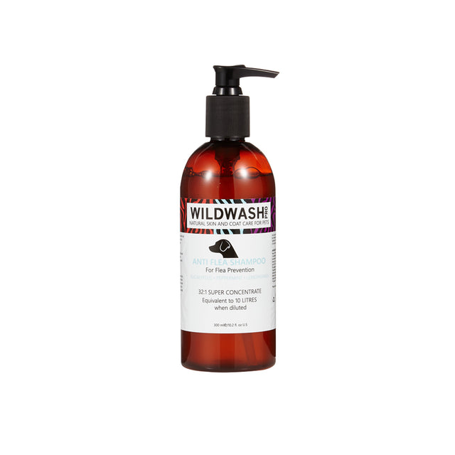 WildWash Hundeshampoo PRO | For Flea Prevention, 300ml Shampoo