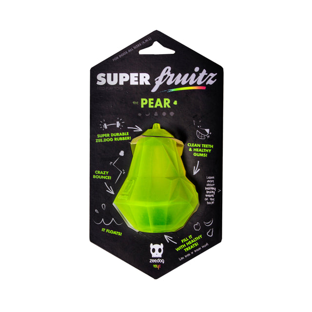 Zee.Dog Hundespielzeug Super Fruitz, Pear Interaktiv