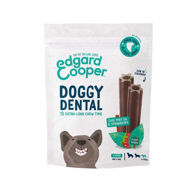 Edgard Cooper Doggy Dental Mint & Strawberry Zahnpflege Small