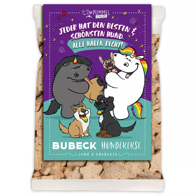 Bubeck Hundekekse Pummeleinhorn, #36 Schönster Hund, 210g Hundekeks
