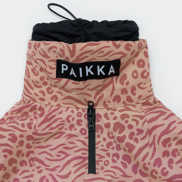 PAIKKA Hundewintermantel, Visibility Red Mix Hundewintermantel