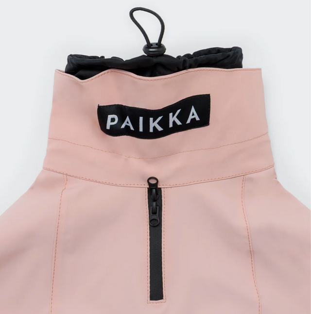 PAIKKA Visibility Hunderegenmantel, Lite Rose Hunderegenmantel