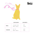 Approved by Fritz Hundeleine Lilac Grey Hundeleine