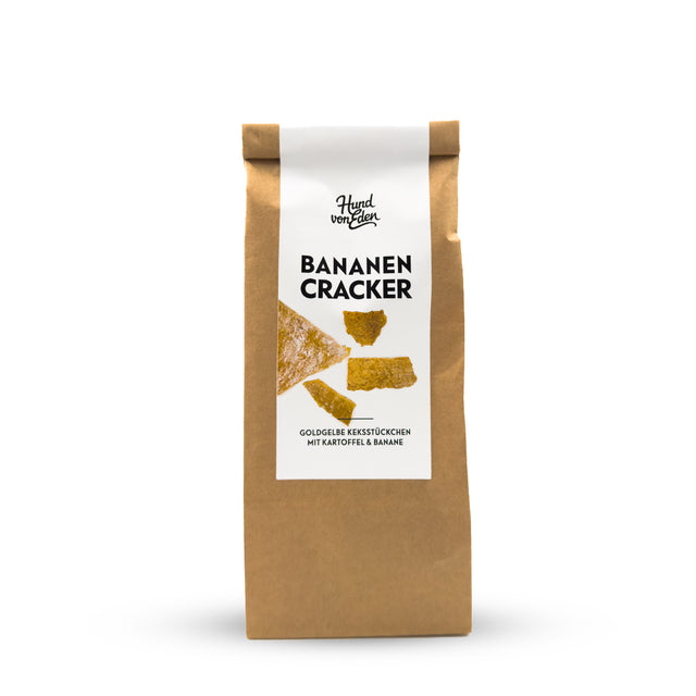Hund von Eden Bananen Cracker, 100g Hundekeks