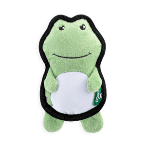 Beco Pets Hundespielzeug Rough & Tough Recycled, Frog Stoffspielzeug