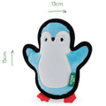 Beco Pets Hundespielzeug Rough & Tough Recycled, Peggy the Penguin Stoffspielzeug