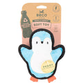 Beco Pets Hundespielzeug Rough & Tough Recycled, Peggy the Penguin Stoffspielzeug