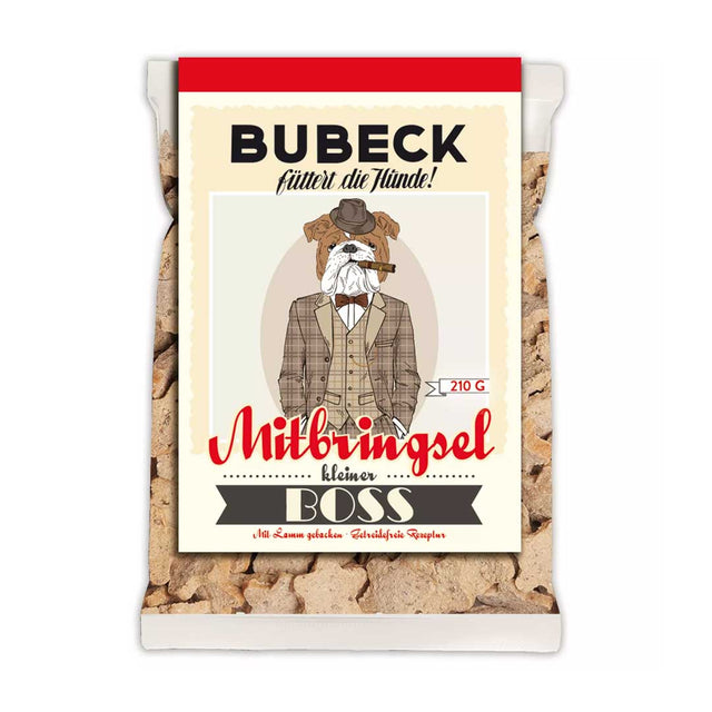 Bubeck Hundekekse Hipster Mitbringsel getreidefrei, 210g Hundekeks